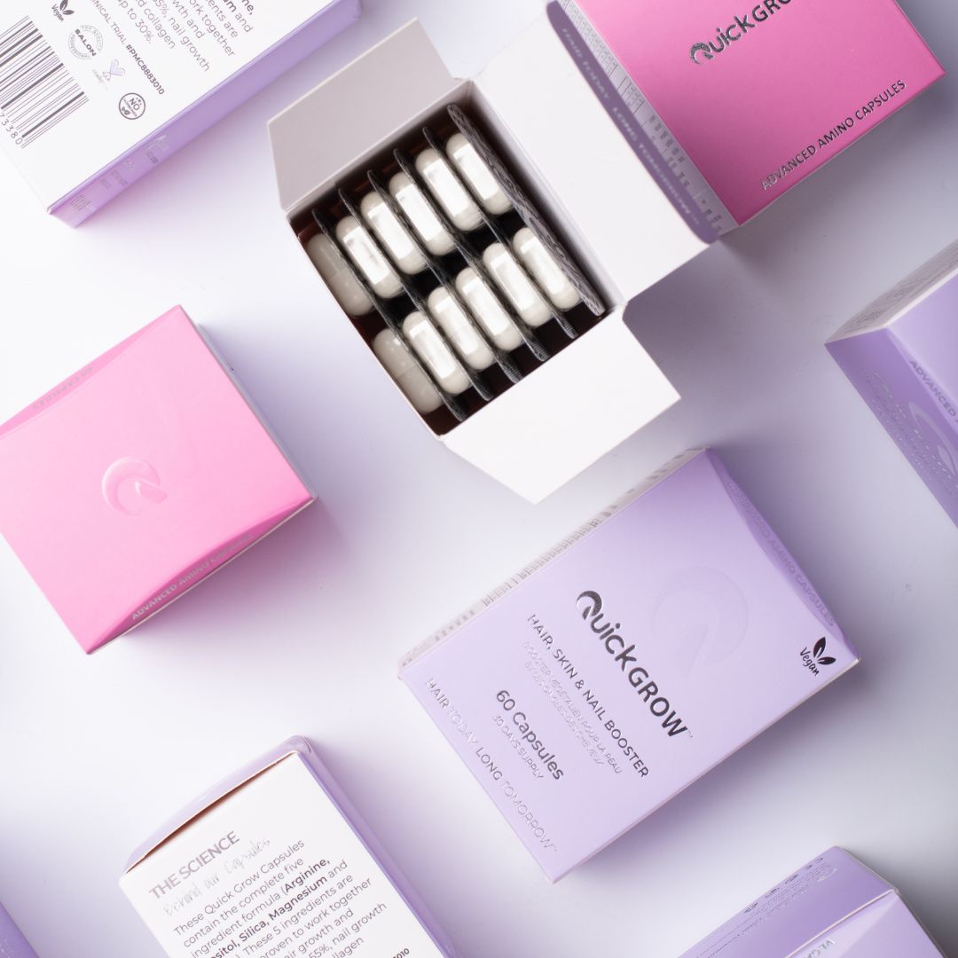 Hair Growth Capsules Free (Purple Box)