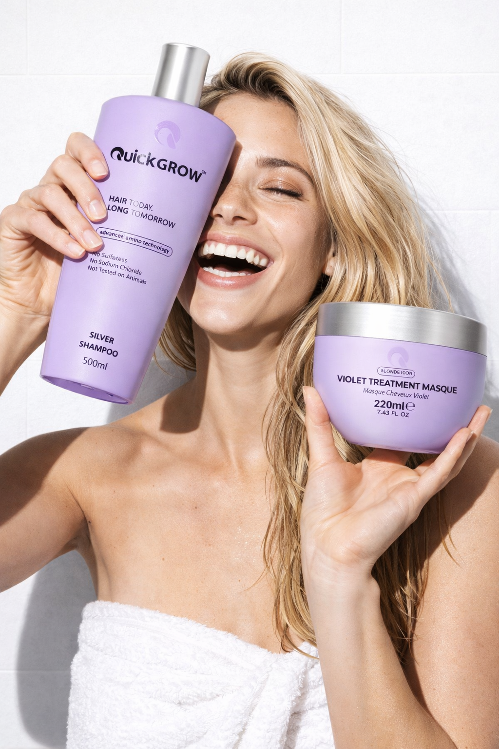 For Blonde, Black & Highlighted hair