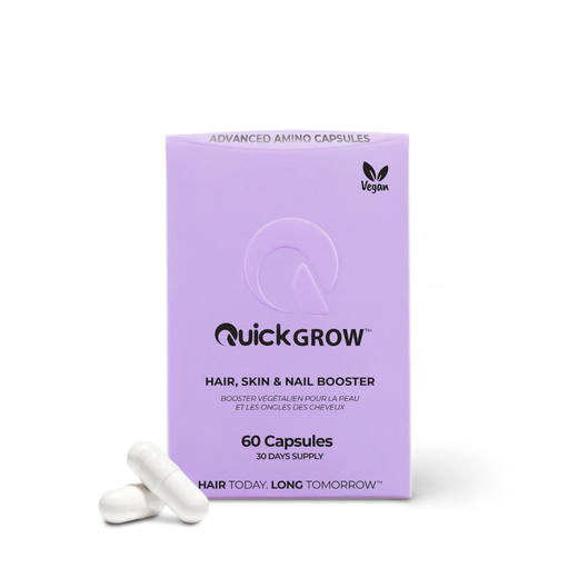 Same actives as our pink capsules, in a purple box