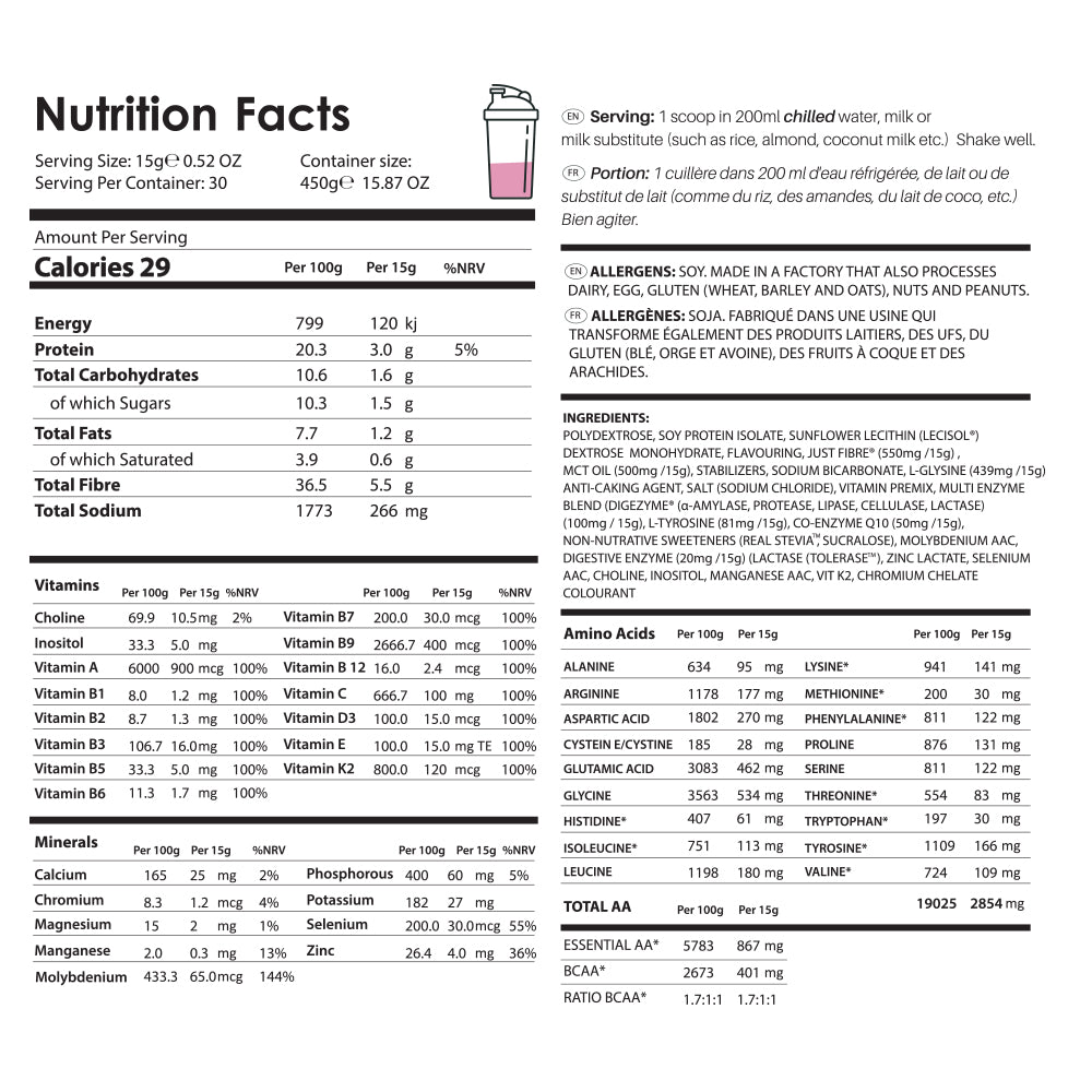 450g collagen (strawberry)